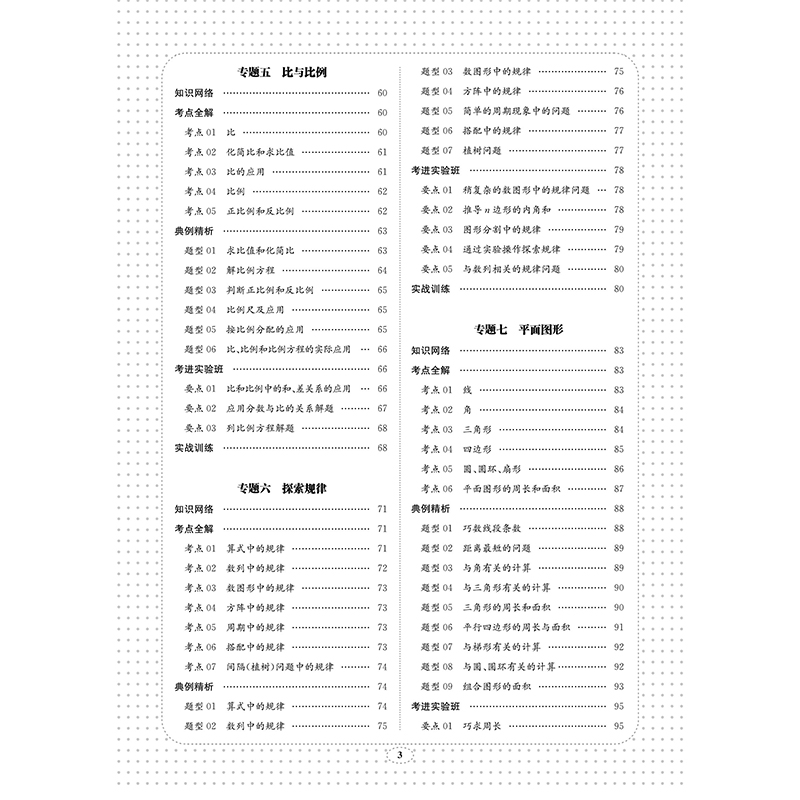 考进实验班——小升初衔接系统总复习 数学—目录3.jpg