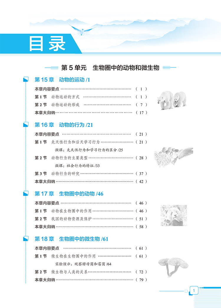 全解八上