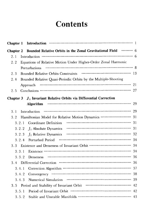Table of contents: Formation and Swarm Flying: Dynamics, Control and Design (ISBN:9787512428775)