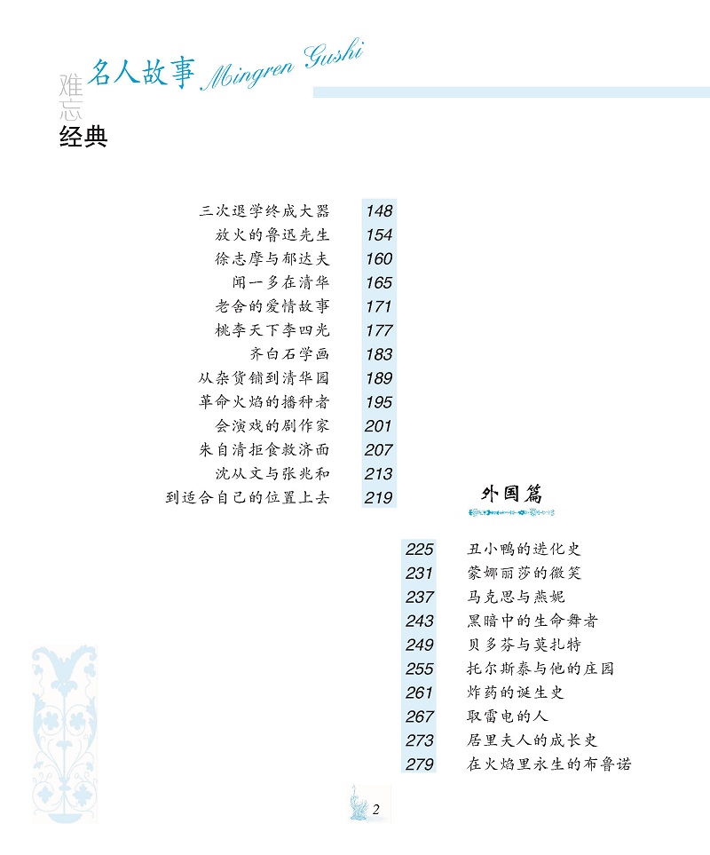名人故事