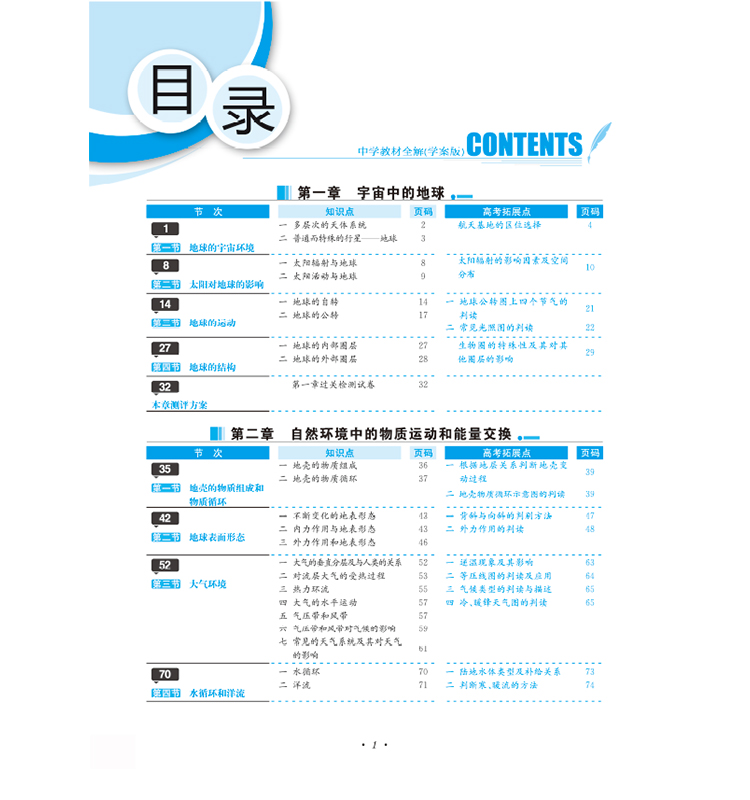 中學(xué)地理