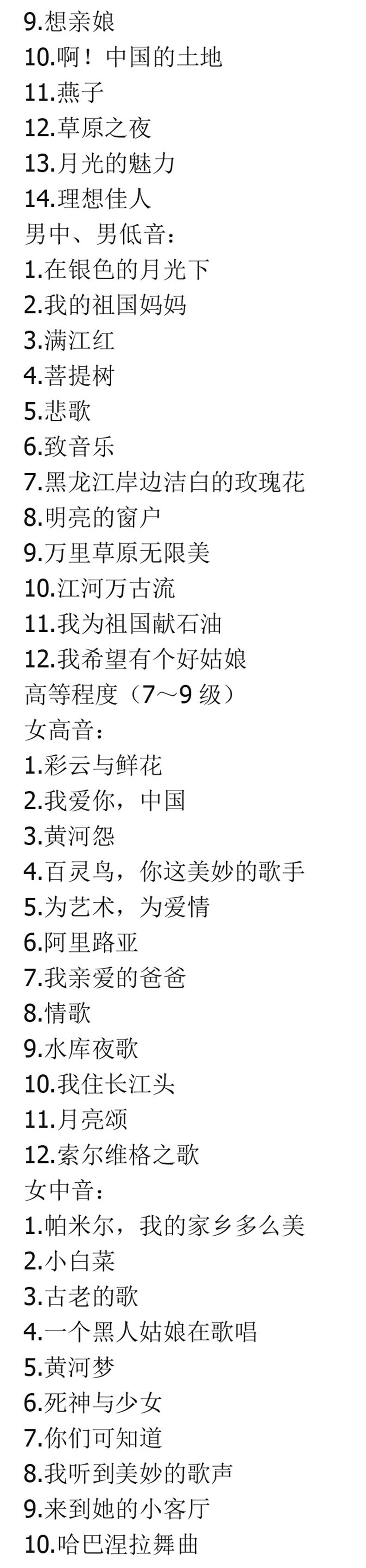 聲樂曲集