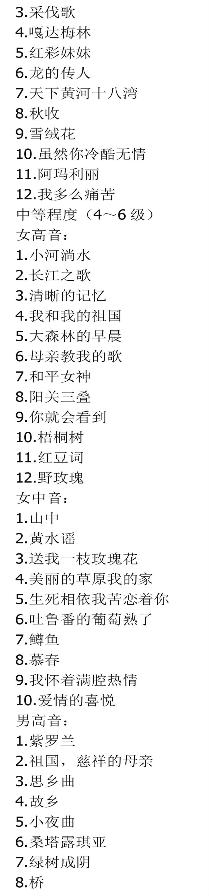 聲樂曲集