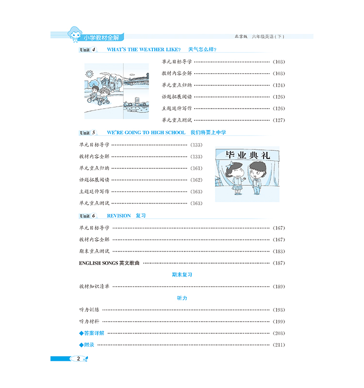 小學(xué)全解六年級