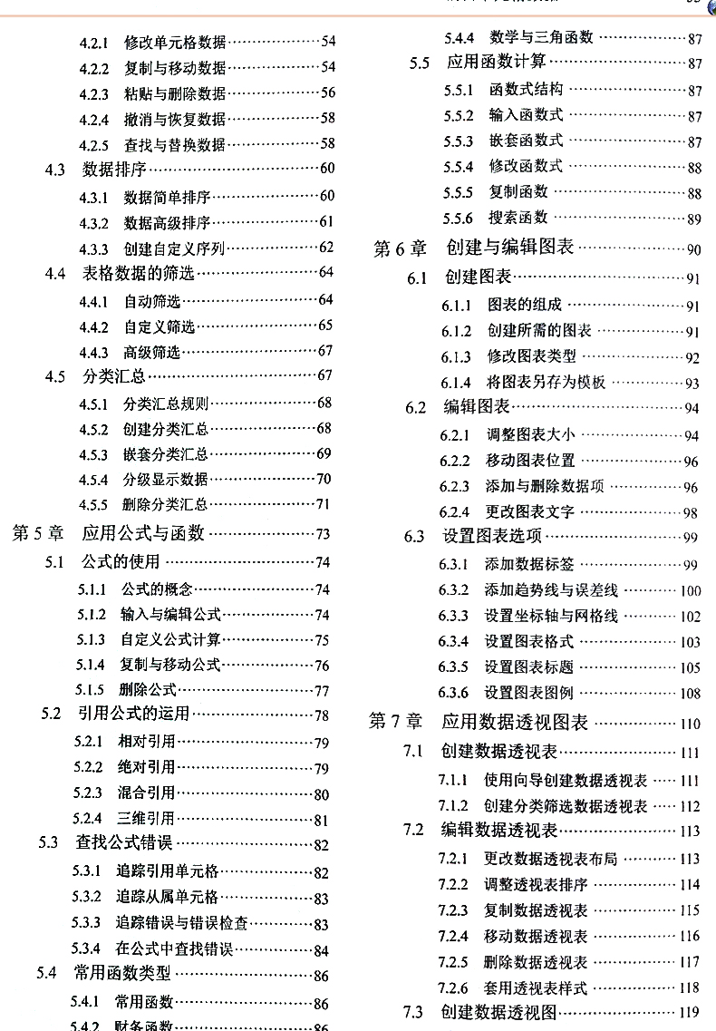 excel表格制作