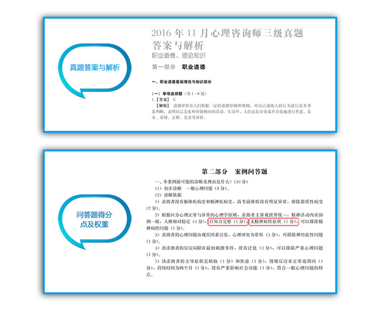 2017-2018心理咨询师国家职业资格考试复习指