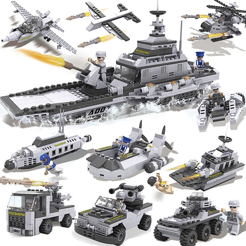 zenggao (cogo) military aircraft building blocks