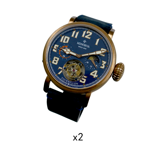 专属定制锡青铜陀飞轮腕表