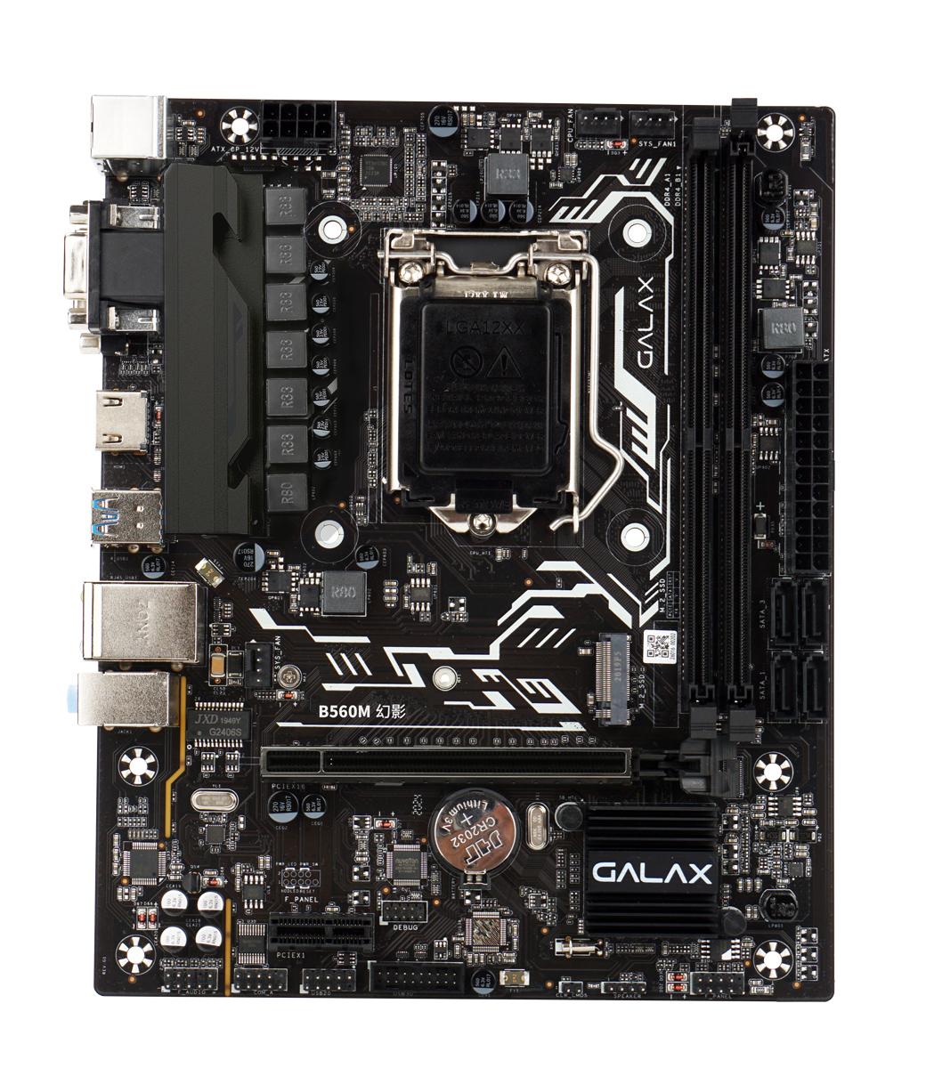 影驰b560/h510系列主板震撼降临 | 5力全开,全芯出击!