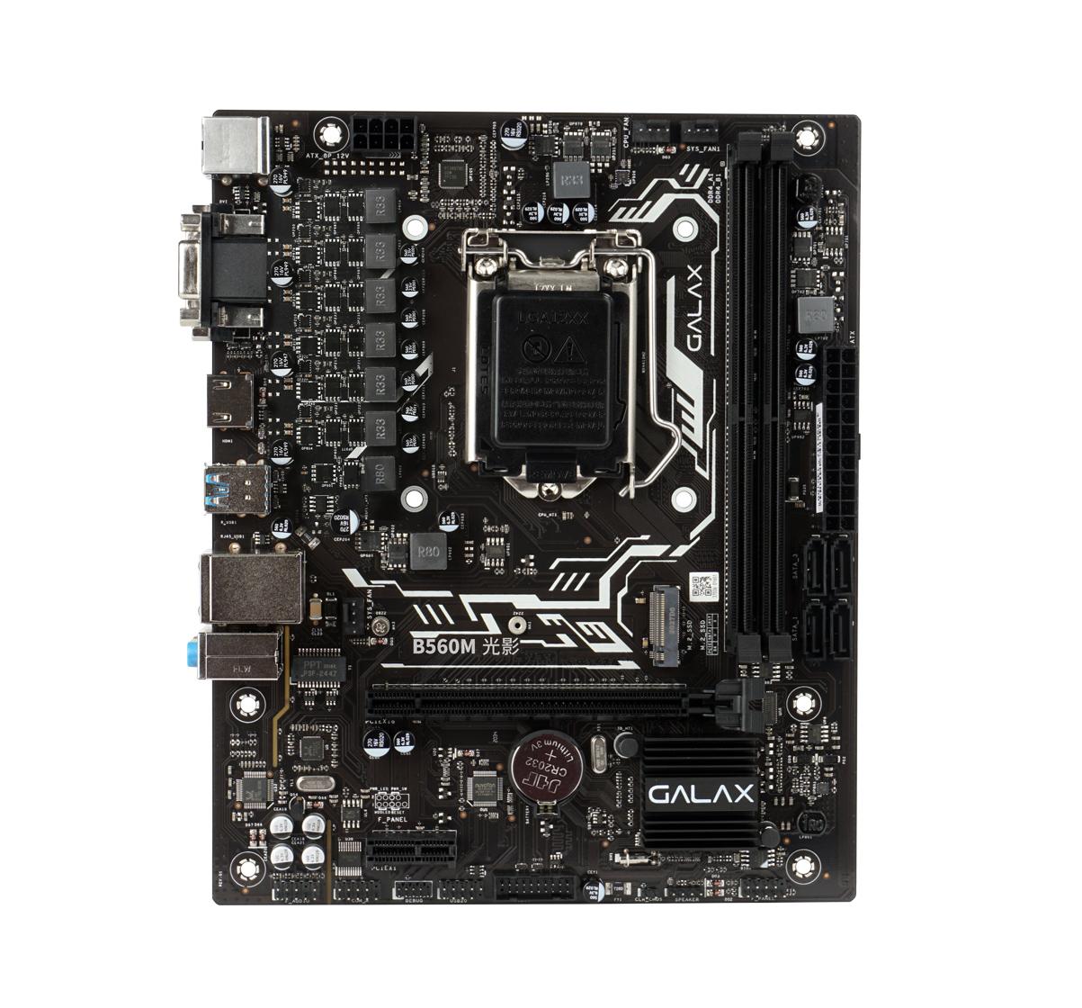 影驰b560/h510系列主板震撼降临 | 5力全开,全芯出击!