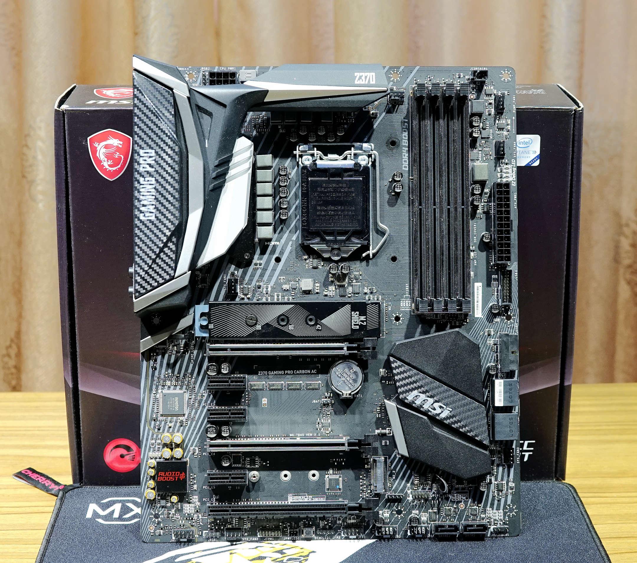 Разгон 8700k на msi z370