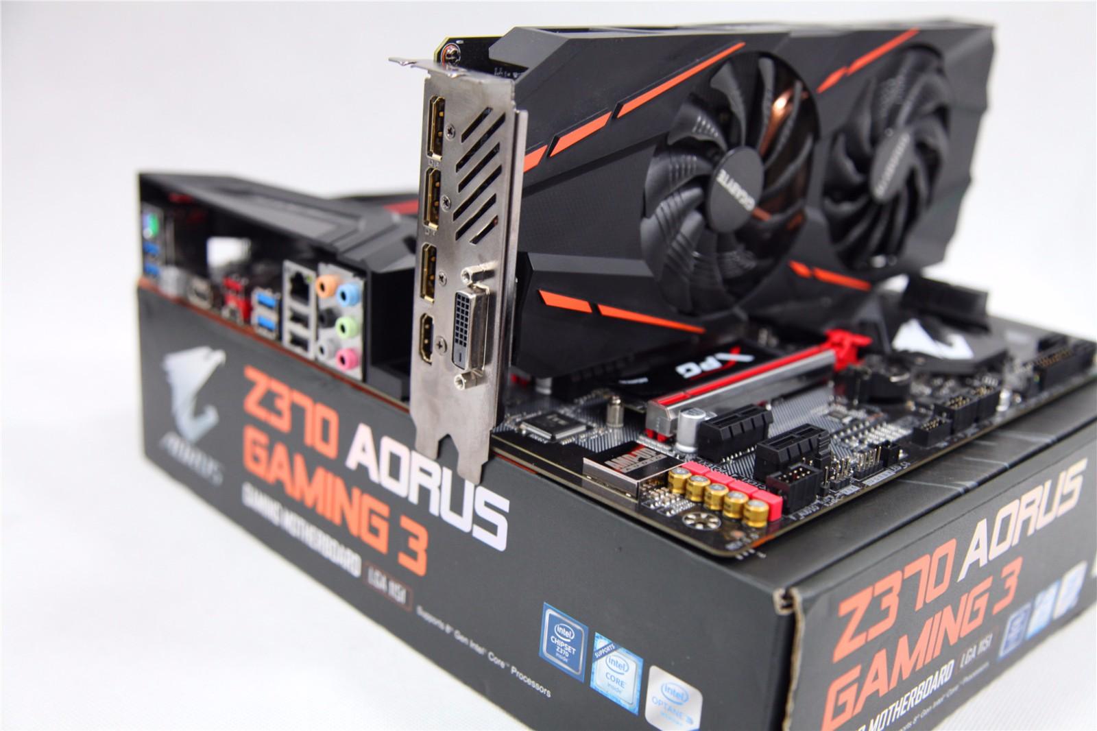 首先我使用1060的显卡进行超频测试 平台组装好,开始测试