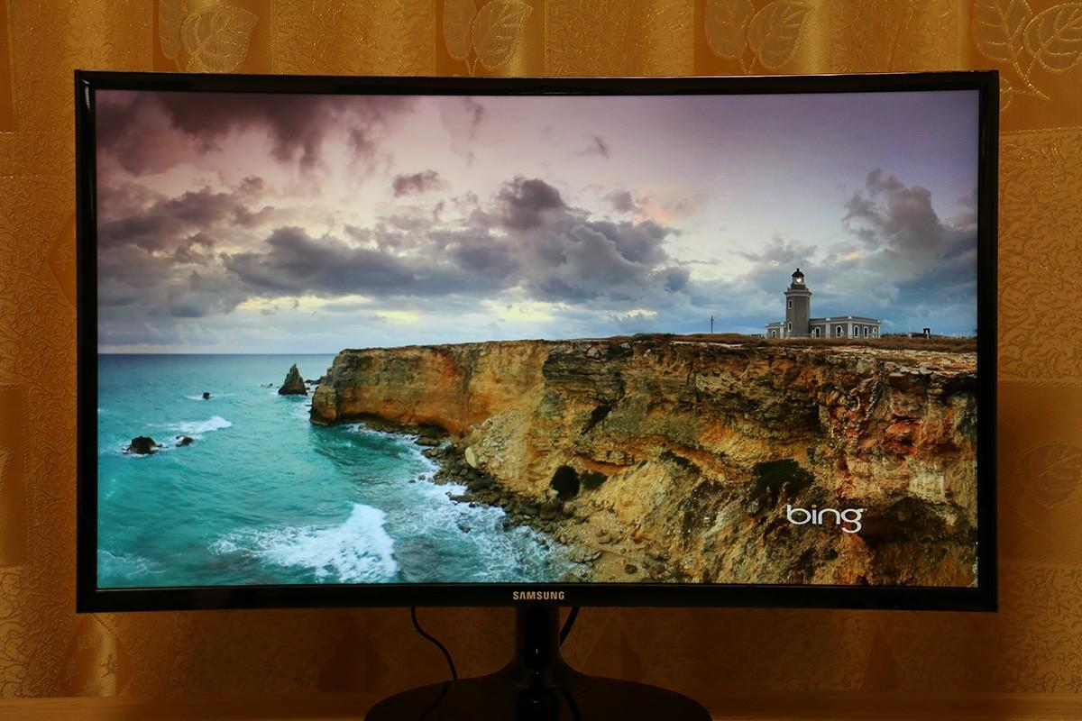 体验弯了的感觉,三星 c27f390f 27寸曲面显示器开箱简测!