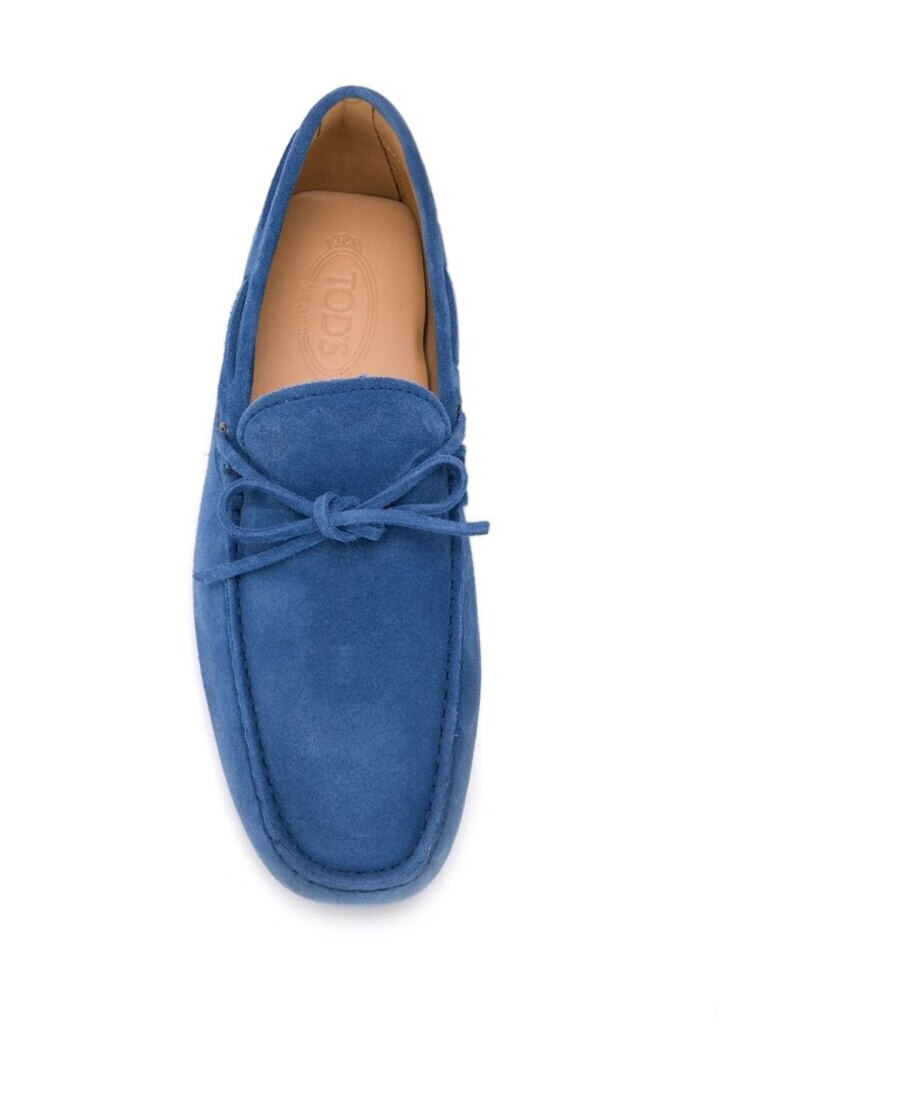 tods托德斯奢侈品男鞋男士gommini蓝色乐福鞋豆豆鞋蓝色6
