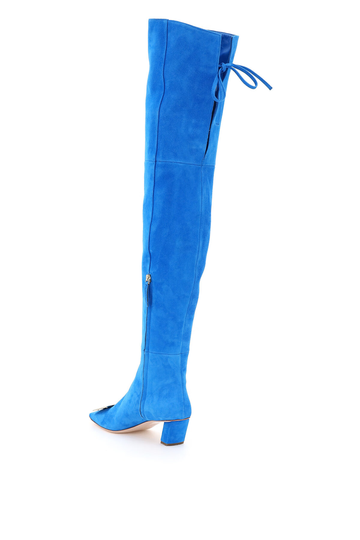 罗杰·维维亚(roger vivier)rv女鞋女士亮蓝色高跟长筒靴 rvw00630 浅