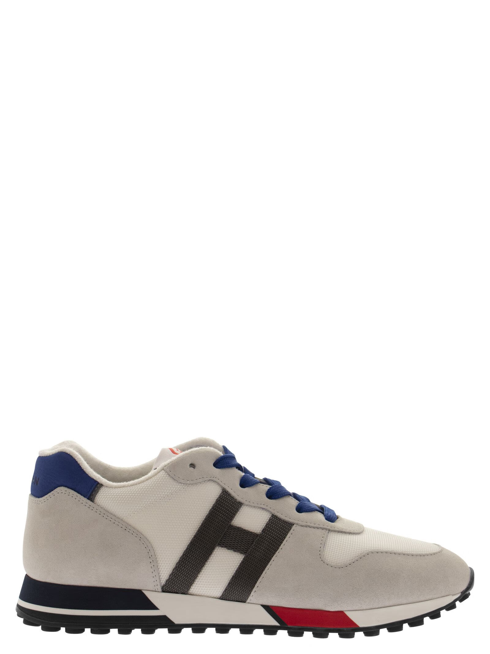 hogan霍根豪格新款男鞋男士浅灰色运动鞋hxm3830an5浅灰色8