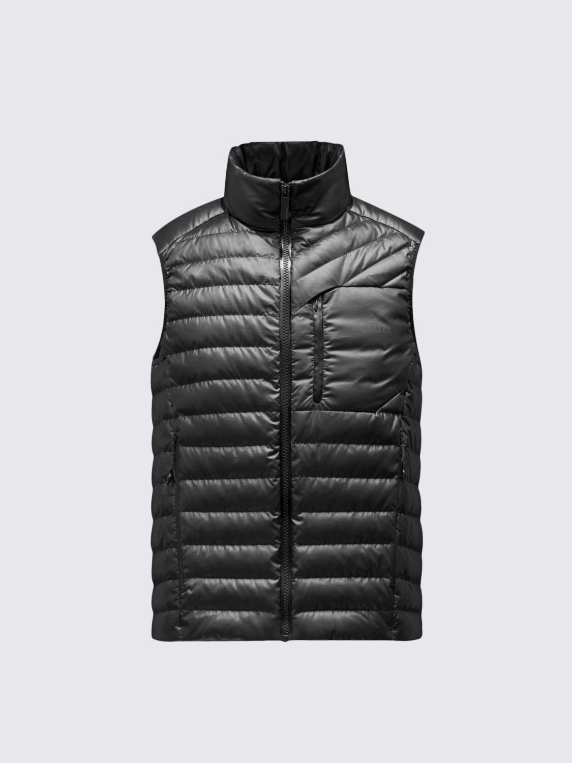 盟可睐(moncler)/蒙口新款奢侈品黑色女士羽绒服马甲 黑色 3【图片