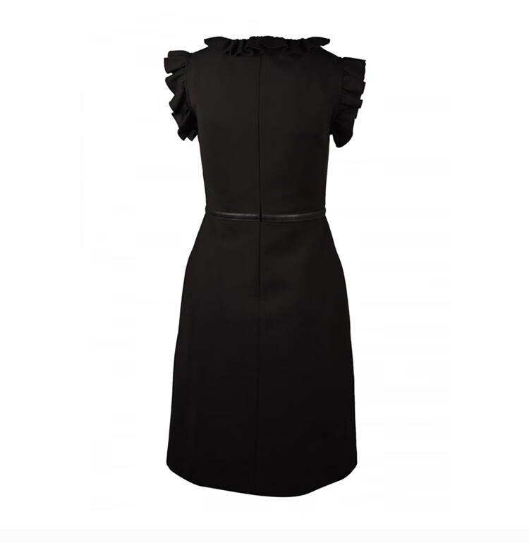 gucci/古驰女款女士黑色连衣裙 604896- 黑色 s【图片 价格 品牌 报价