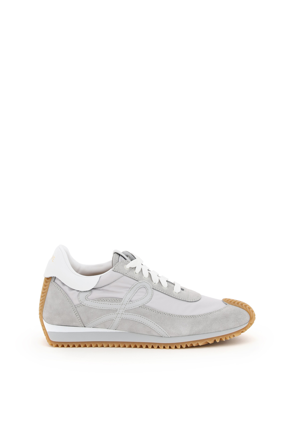 罗意威(loewe)男鞋男士灰色白色拼色平底休闲鞋 m816282 灰色 40