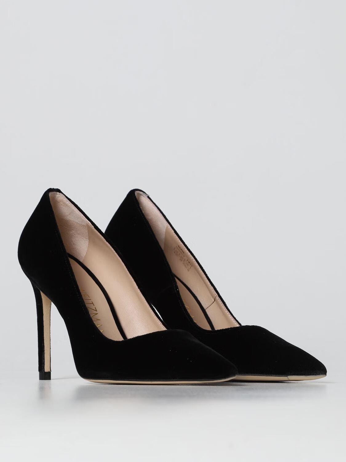 斯图尔特·韦茨曼(stuart weitzman)奢侈品女鞋女士新款黑色高跟鞋