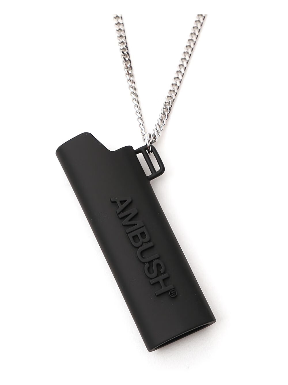 奢侈品 饰品 ambush ambush新款饰品男士黑色吊坠项链 bmob022 黑色