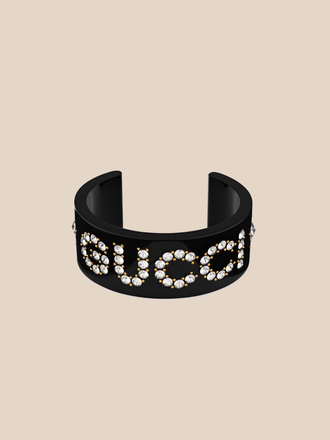 gucci/古驰女款女士黑色印花手环627956 i12go 黑色 l【图片 价格