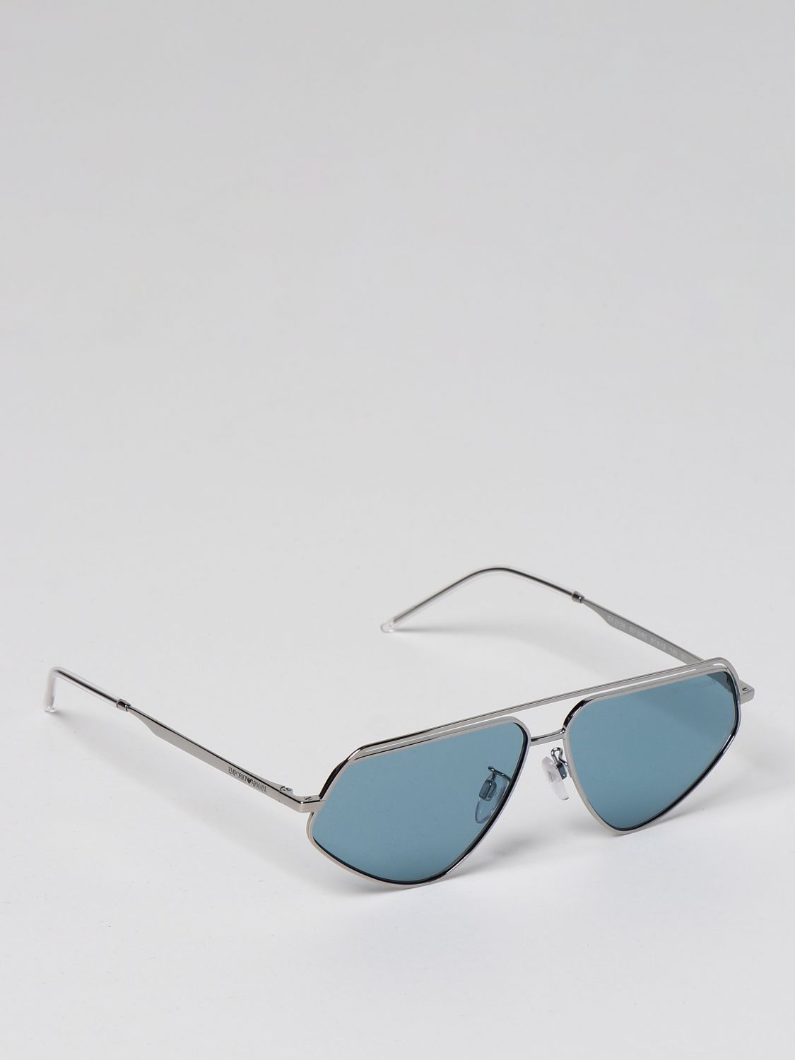 阿玛尼armani新款奢侈品ea男士蓝色墨镜太阳眼镜蓝色均码