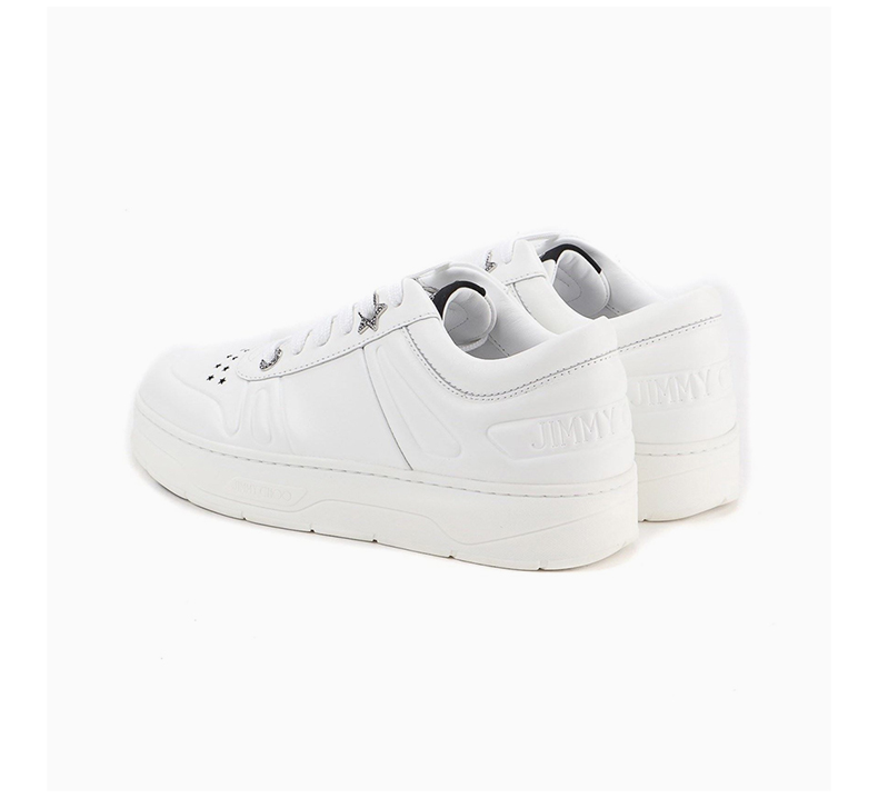 jimmy choo/周仰杰/吉米周女鞋女士牛皮白色夏威夷运动鞋 hawaiif-clf