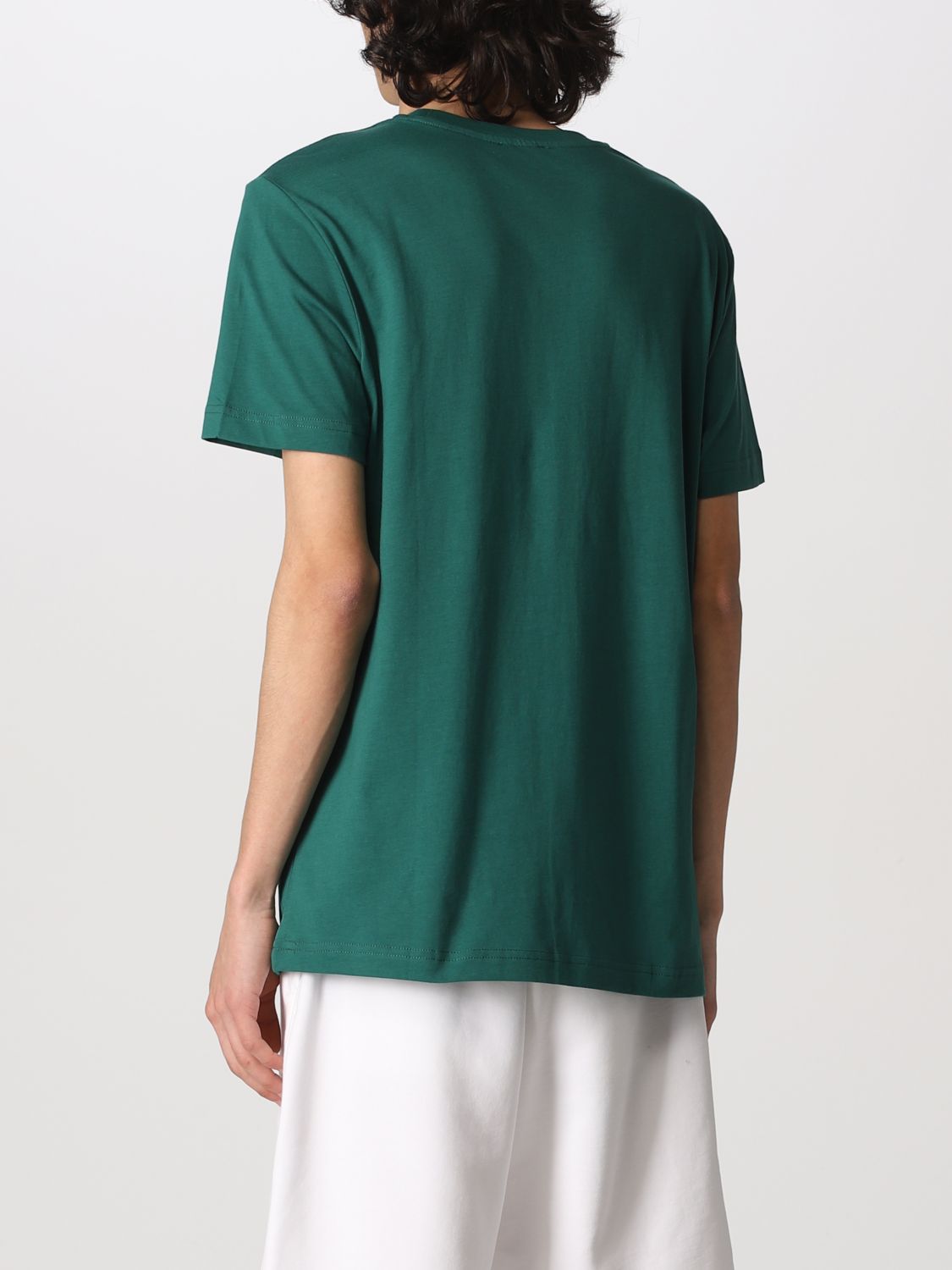 迪赛diesel男装男士新款绿色字母徽标短袖t恤绿色m