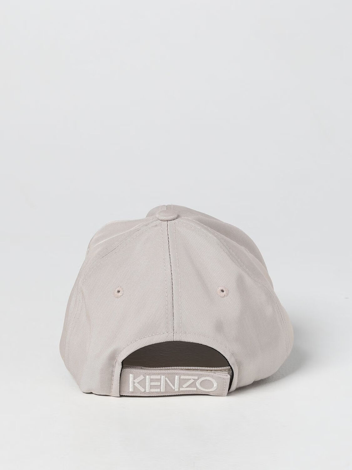 kenzo/高田贤三/凯卓/ 女士新款米灰色刺绣老虎logo印花设计鸭舌帽 浅