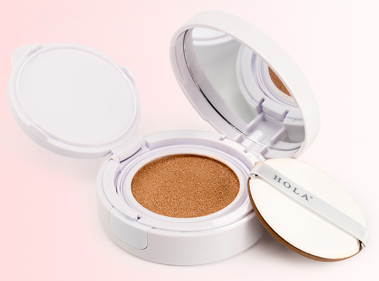 赫拉(hola)水润遮瑕精华气垫bb霜 不脱妆粉底液 底妆(亮肤色)15g