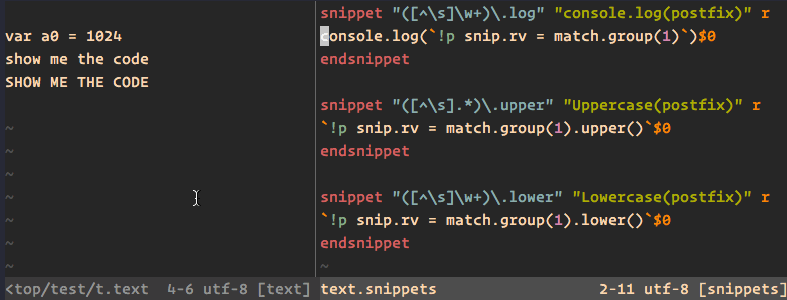 expand-regexp-snippets