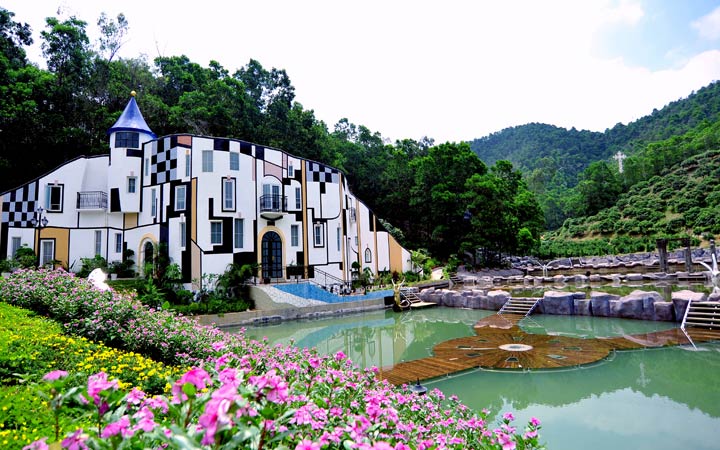 [五星自驾]【东莞凤岗2-5日自由行】东莞嘉辉会囍悦酒店 双人龙凤山庄