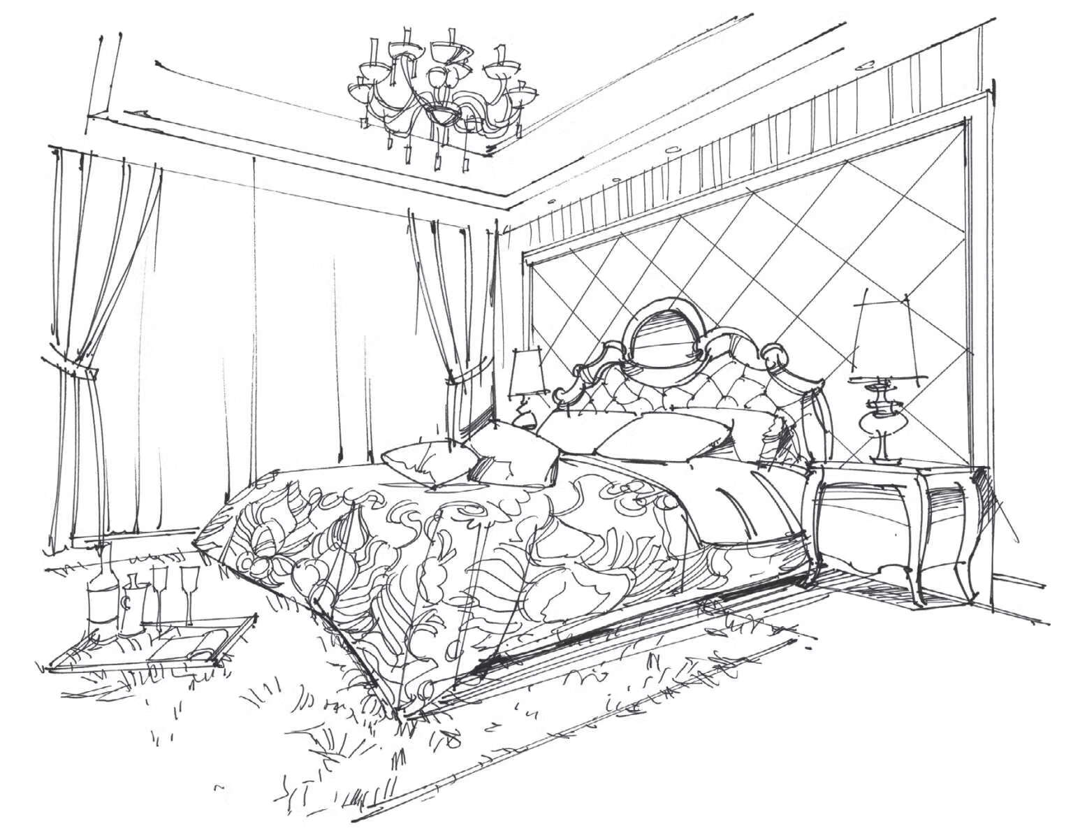 建筑装饰手绘技法——素描pdf/doc/txt格式电子书下载