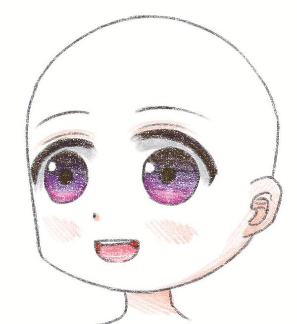 一日一练！色铅笔动漫手绘自学教程＋练习册（Q版）pdf/doc/txt格式电子书下载
