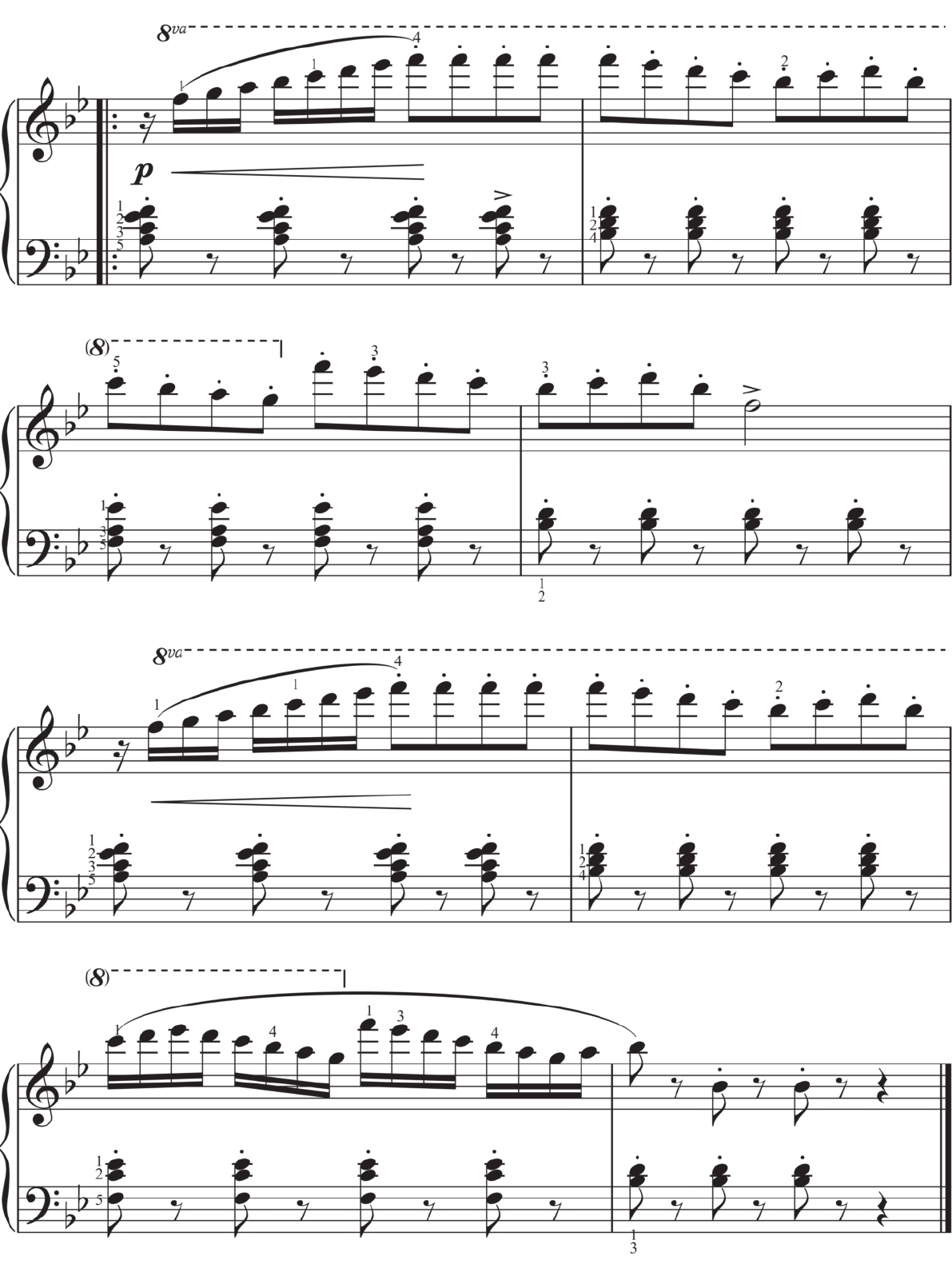车尔尼钢琴初级教程 作品599（重点提示版）pdf/doc/txt格式电子书下载