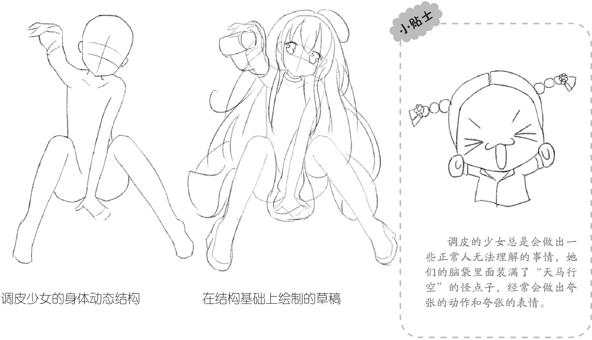 通向漫画家之路：萌少女绘制练习册pdf/doc/txt格式电子书下载