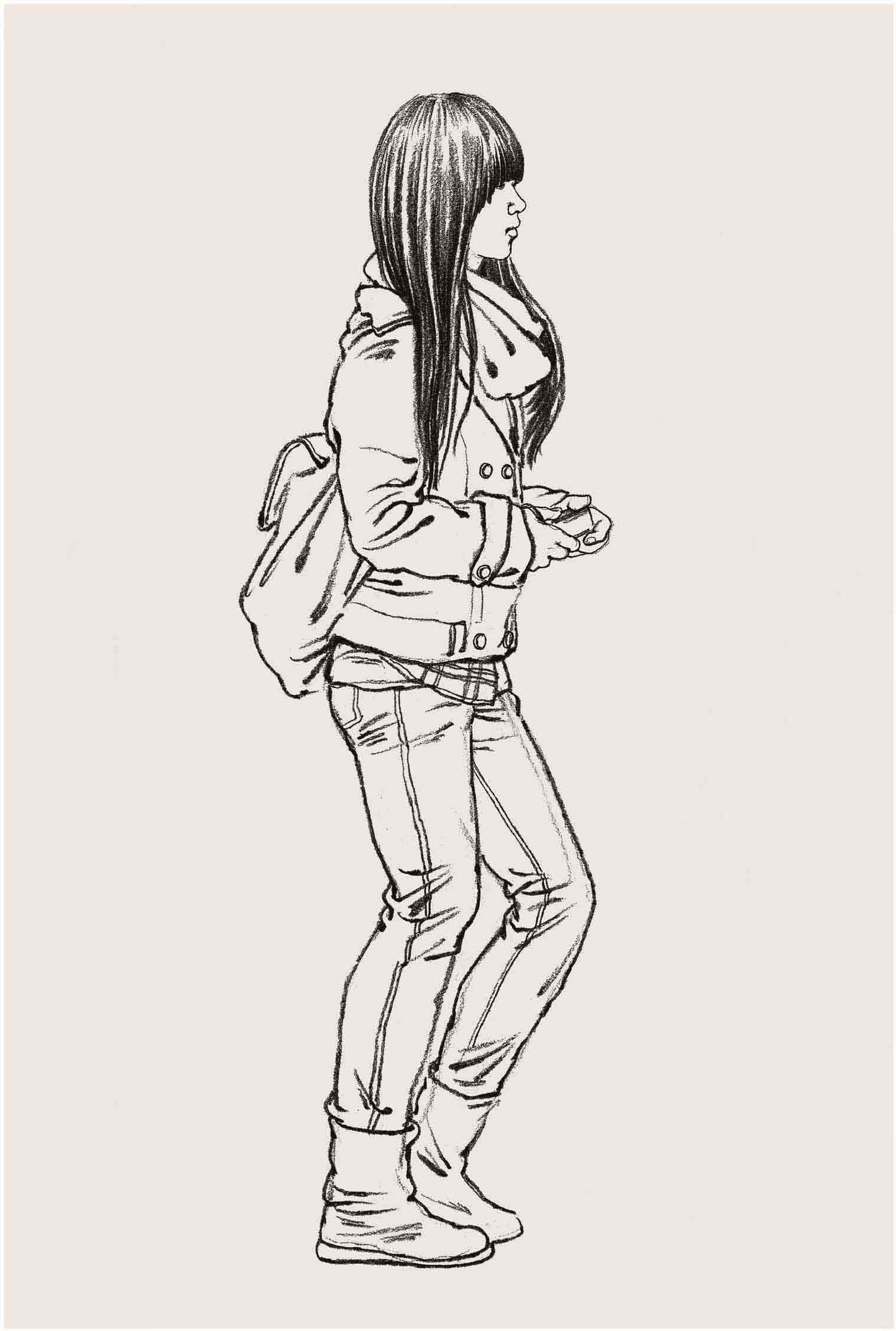 名师范画与技法：人物速写pdf/doc/txt格式电子书下载