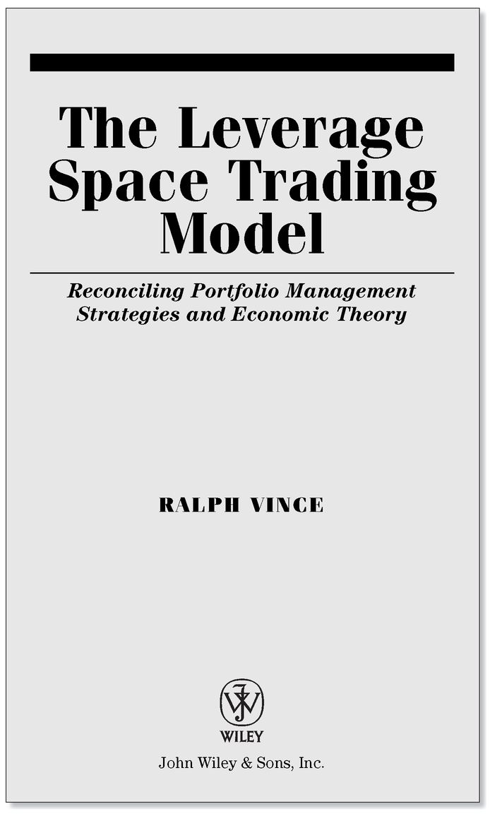 洋書 The Leverage Space Trading Model Amazon.com: The Leverage Space Trading Model: Reconciling