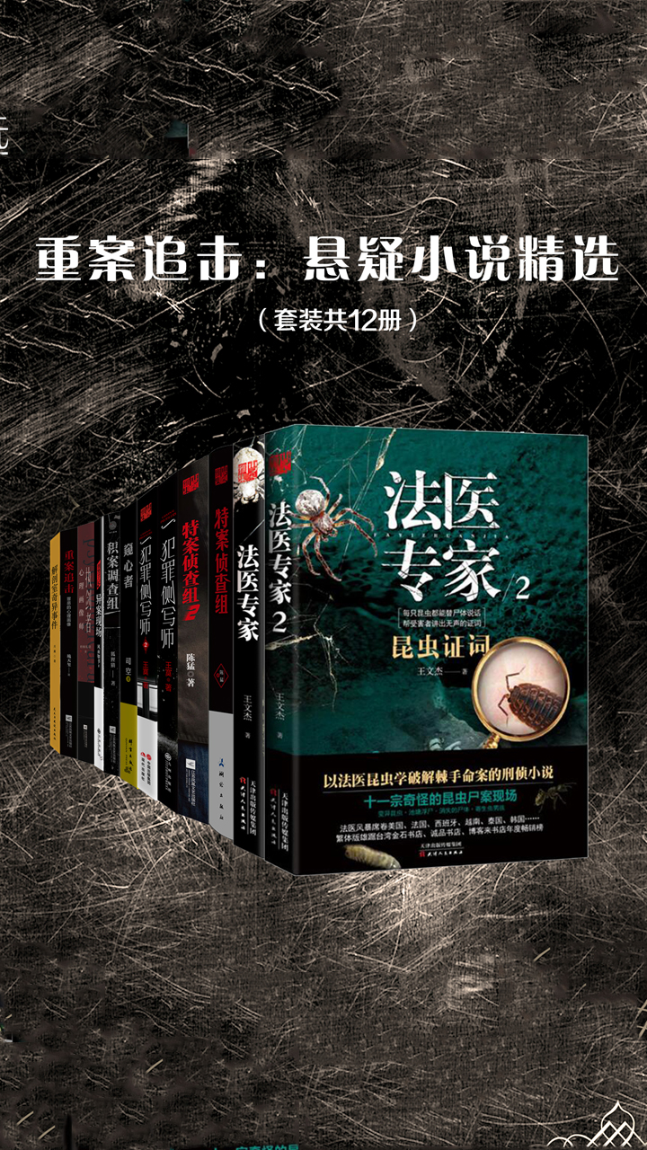 重案追击 悬疑小说精选 套装共12册 王文杰 陈猛 王寞 司空 狐狸猫 风雨如书 月翼 梧桐私语 琉天玺 京东阅读 在线阅读