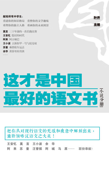 这才是中国最好的语文书（小说分册）pdf/doc/txt格式电子书下载