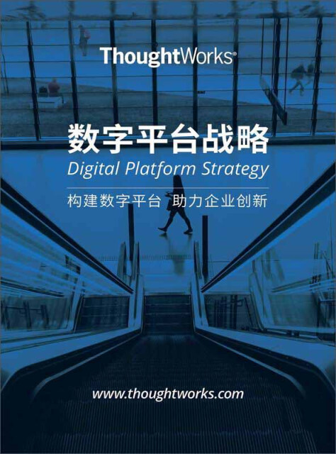 ThoughtWorks数字平台战略：构建数字平台  助力企业创新pdf/doc/txt格式电子书下载