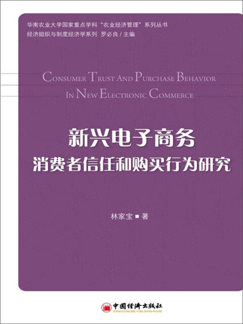 新兴电子商务消费者信任和购买行为研究pdf/doc/txt格式电子书下载