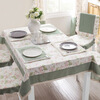 

Cozzylife, luxurious, fashionable pastoral extra thick table cloth
