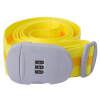 

Dizi Ao (DesignGo) travel security tied with a digital password function travel luggage anti-theft strap packing belt 81491 deep yellow light yellow