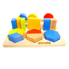 

Wood play family puzzle toys jigsaw BH2503 with the book