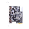 

Capricorn (MOGE) PCIEx1 to 4 USB3.0 expansion card MC2018 Renesas (NEC) chip