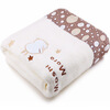 

[Jingdong Supermarket] MashiMaro Meng rabbit towel home textiles wrapped edge embroidered rabbit towel beige