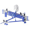 

Qiaoxian the racks racks drying racks dipped anti - skid pants skirt clip QTX169 six loaded
