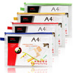 

Deli 5526 A4 transparent zipper bag blended single loaded